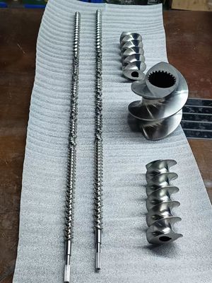 качество  Fodder Wenger Extruder Parts Twin Screw Extruder Parts завод