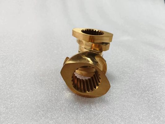 качество  Brass Twin Screw Extruder Parts Kneading Blocks For Special Usage завод