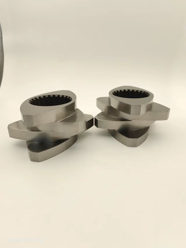 Двойной винтовой экструдер элементный кнединг блок сетка блок коррозионная и износоустойчивая