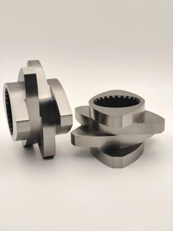 Двойной винтовой экструдер элементный кнединг блок сетка блок коррозионная и износоустойчивая