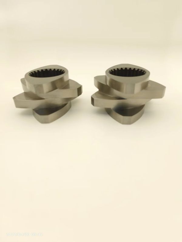 Двойной винтовой экструдер элементный кнединг блок сетка блок коррозионная и износоустойчивая