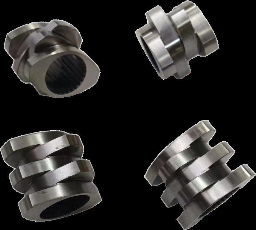 Зона плавления Части экструдера с двойным винтом 30° 45° 60° 90° Угол винтов 71 мм ОД