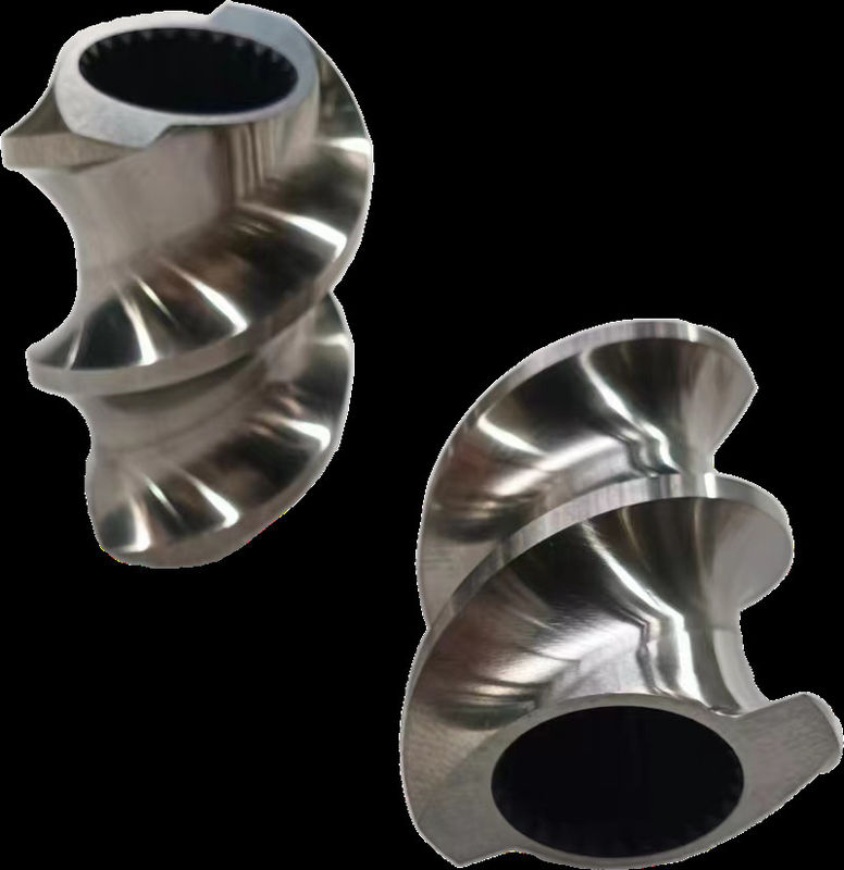 Зона плавления Части экструдера с двойным винтом 30° 45° 60° 90° Угол винтов 71 мм ОД