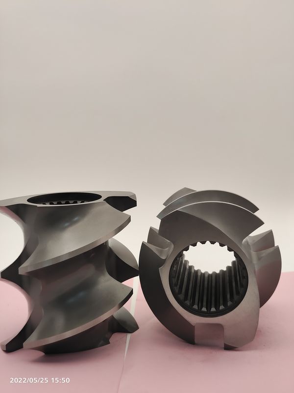 Специализированный экструдер для кормов с двойным винтом экструдер с винтовыми элементами для производства кормов для домашних животных