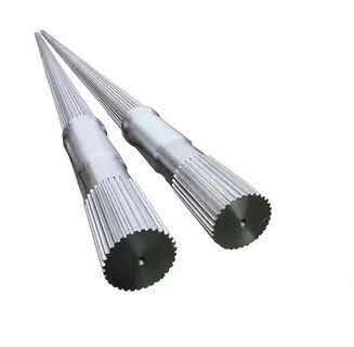 Вибрирующие вращающиеся шнековые элементы для двухшнекового экструдера для материалов по индивидуальному заказу, экструдер для ДПК