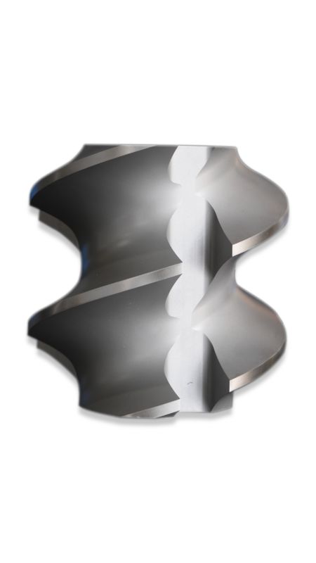 Шнековые элементы PP PE POM PVC PET для со-вращающихся двухшнековых пластиковых машин