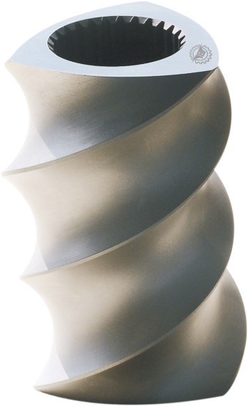 Шнековые элементы двухшнекового экструдера SZK 177 с сертификацией ISO 9001 и возможностью индивидуальной настройки