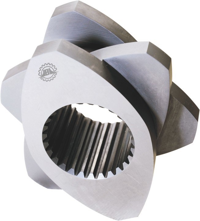 Шнековые элементы двухшнекового экструдера SZK 177 с сертификацией ISO 9001 и возможностью индивидуальной настройки