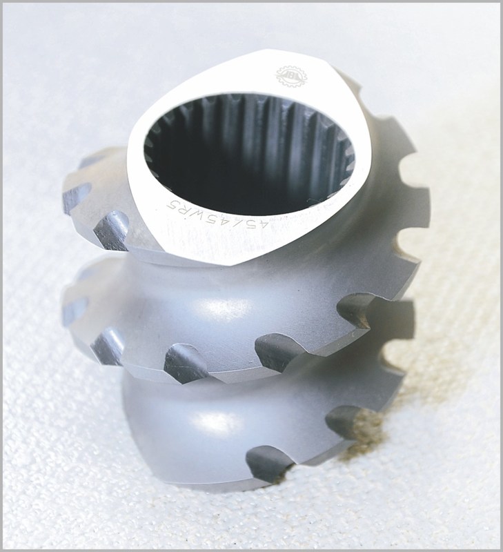 Шнековые элементы двухшнекового экструдера SZK 177 с сертификацией ISO 9001 и возможностью индивидуальной настройки