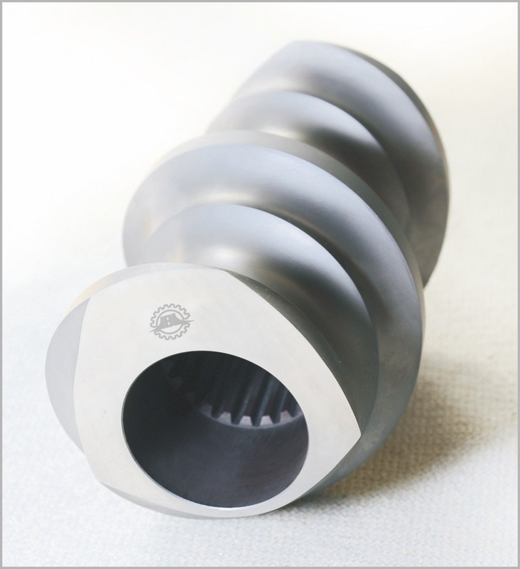 Шнековые элементы двухшнекового экструдера SZK 177 с сертификацией ISO 9001 и возможностью индивидуальной настройки