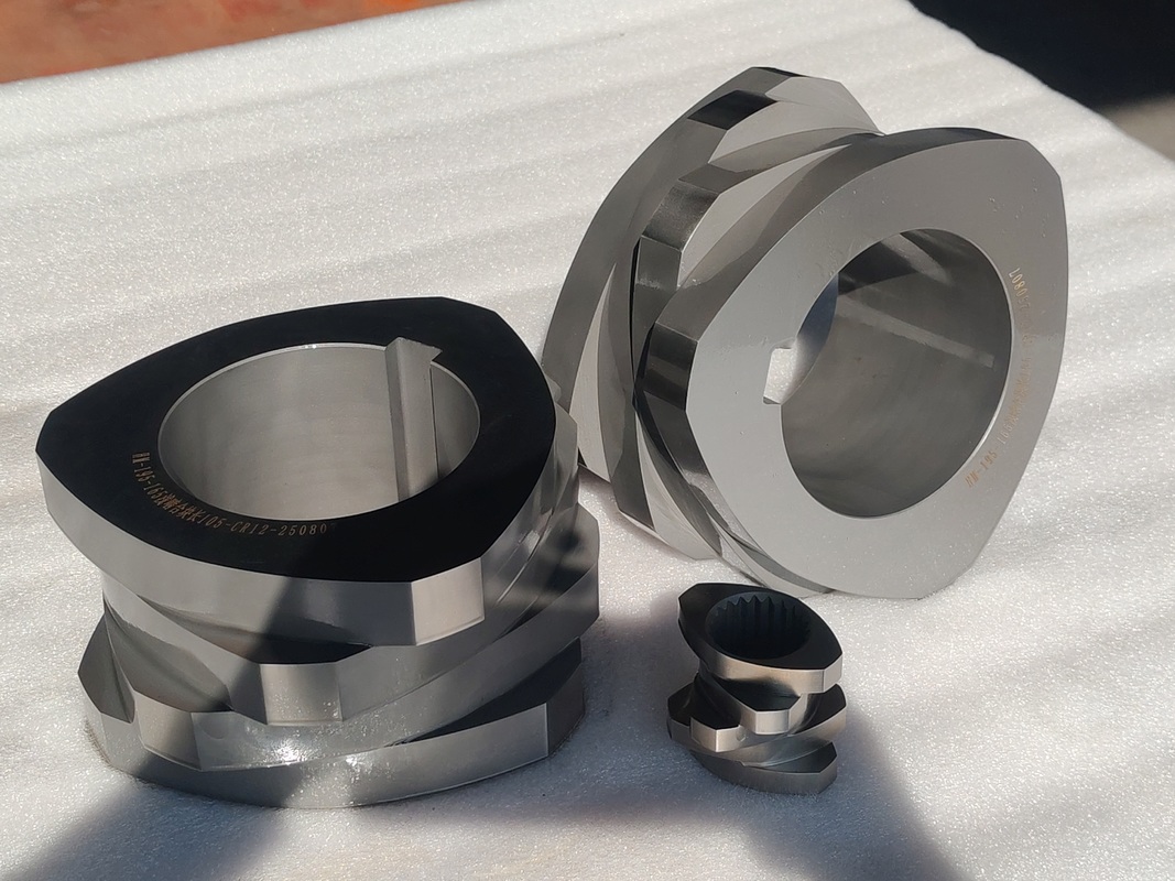 SZK 250 Twin Screw Extruder Screw Elements с сертификацией ISO 9001 и индивидуальными опциями