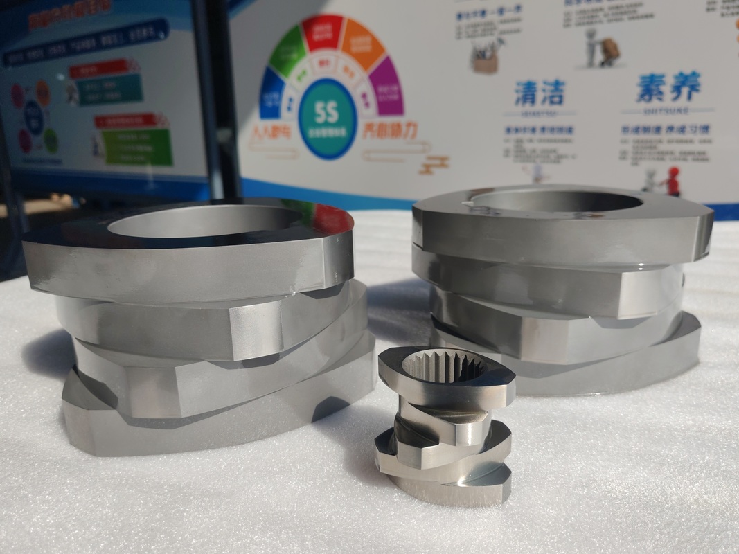 SZK 250 Twin Screw Extruder Screw Elements с сертификацией ISO 9001 и индивидуальными опциями