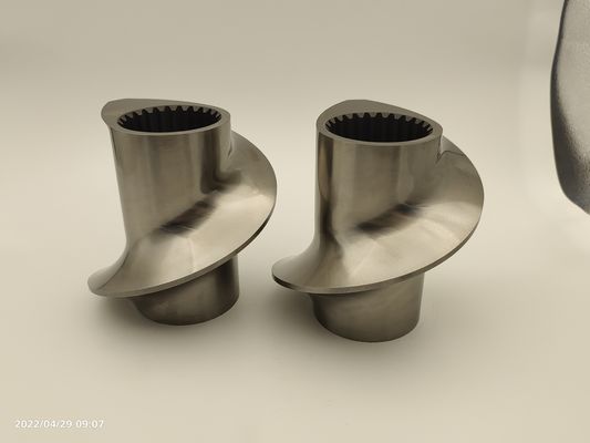 OD 50,5mm Металлический цвет верблюжья экструдер винтовые элементы для пластиковых машин
