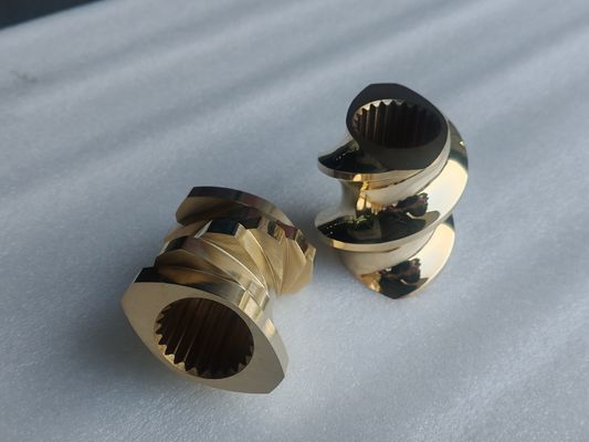 STS 50 Пластиковый двухшнековый экструдер с открытым цилиндром и системой охлаждения