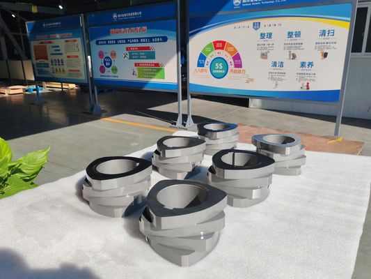 SZK 250 Twin Screw Extruder Screw Elements с сертификацией ISO 9001 и индивидуальными опциями