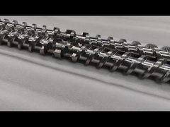 Мини-пластиковый двойной винтовой элемент винтовой боковой кормильщик вал ствола для 58 мм экструдера