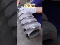 Шнековые элементы PP PE POM PVC PET для со-вращающихся двухшнековых пластиковых машин